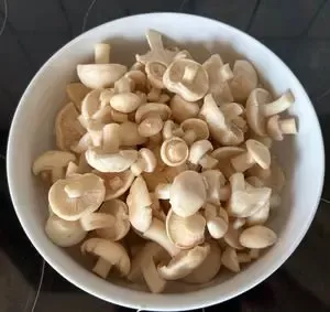 Teller mit Maipilzen; Foto Ralf 21.4.26