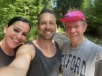 Porträt mit den Waldläufern und Pilzgängern Willi, Michael und Simone (von links); Foto Michael 20.6.25