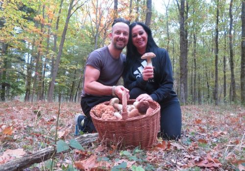 Voller Korb für Simone und Michael; Foto Michael 17.10.25