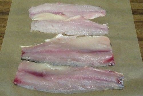 Filets vom, Karpfen und von der Brasse;  Foto Michael 22.12.25