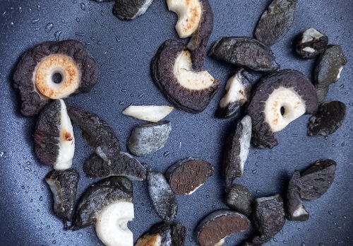 Gebratene Hexeneischeiben; Foto © Michael S. 21.9.23 Gebratene Hexeneischeiben; Foto © Michael S. 21.9.23