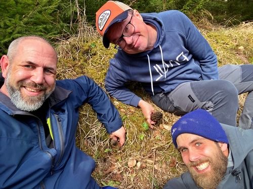 Stefan, Heiko, Max; Foto Stefan 6.4.26