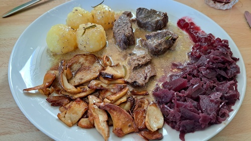 Rehbraten Steinpilze PeterC 9.10.22