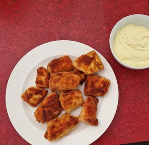 Schwefelporlingnuggets Gisbert 13.8.23 Schwefelporlingnuggets Gisbert 13.8.23