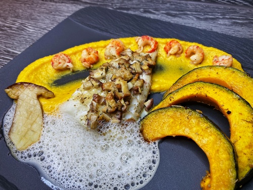 Steinpilze Kabeljau Deliciakürbis Stefan27.10.22