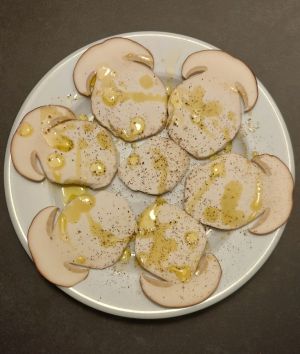 Steinpilzcarpaccio; Foto Martin 25.9.26 Steinpilzcarpaccio; Foto Martin 25.9.26